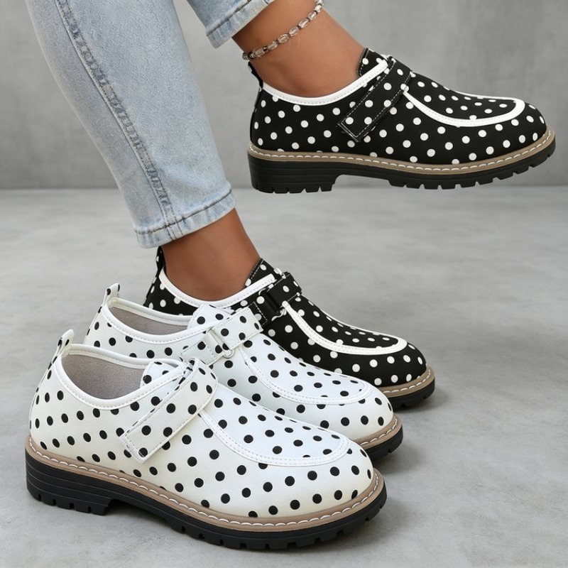 Velcro Hook Loop - Sapatos Casuais de Cano Baixo para