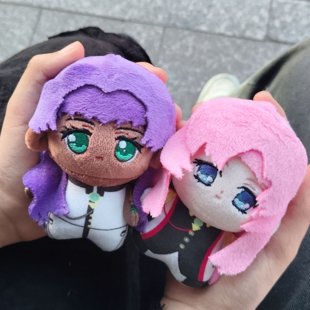 Cosplay Plushie Prop - Bonecas de Pelúcia Tenjo Utena de