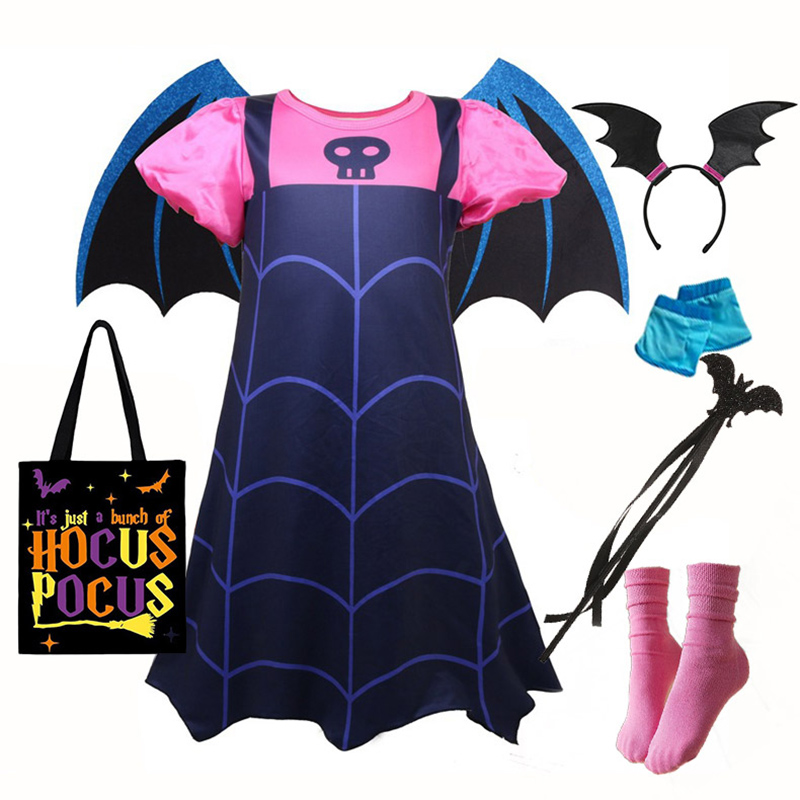 Cosplay Bat Prop - Novo vestido de vampiro com asas