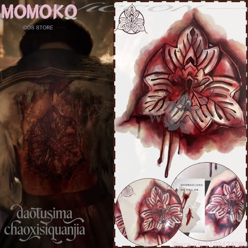 Cosplay Prop Pattern - Halloween jogo de terror f cosplay
