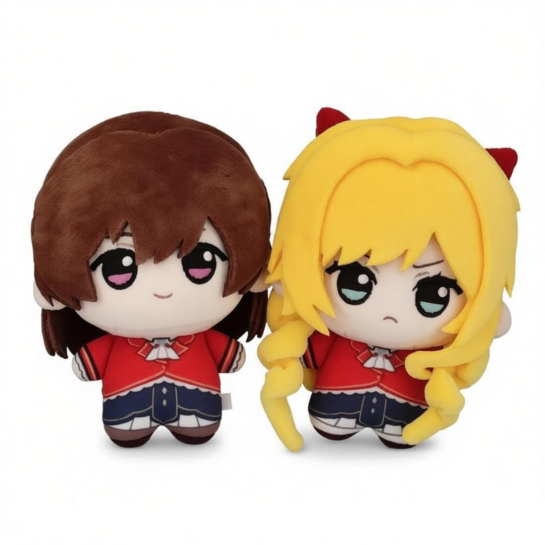 Cosplay Plushie Prop - Boneca de Pelúcia Anime de 10cm