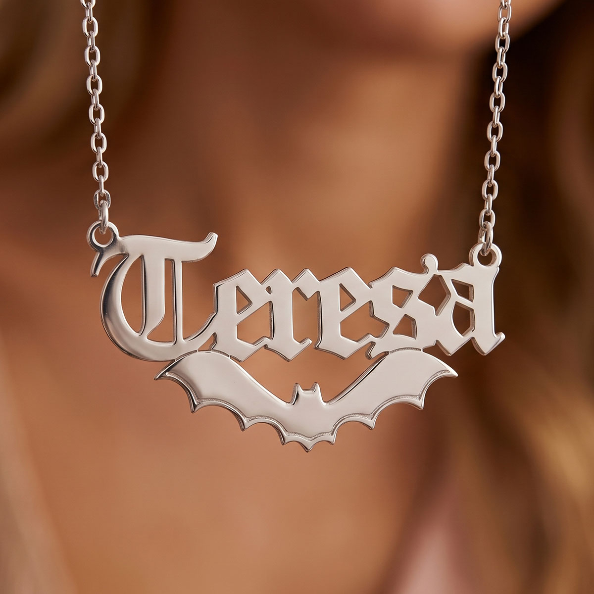 Colar de Aço Inoxidável Person - Cosplay Bat Prop avaliação e preço