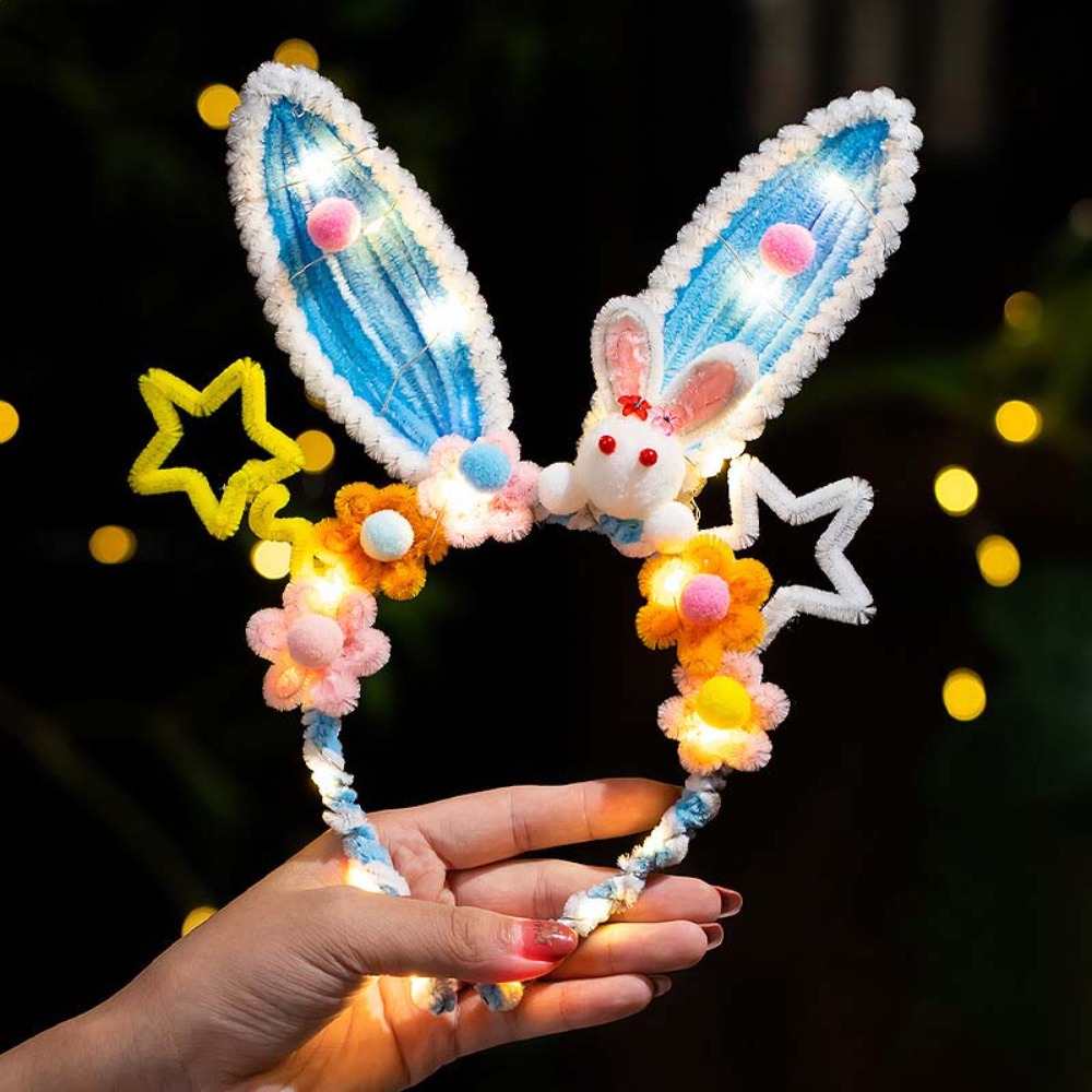Tiara de Coelho Artesanal Lumi - Easy Cosplay Prop avaliação e preço