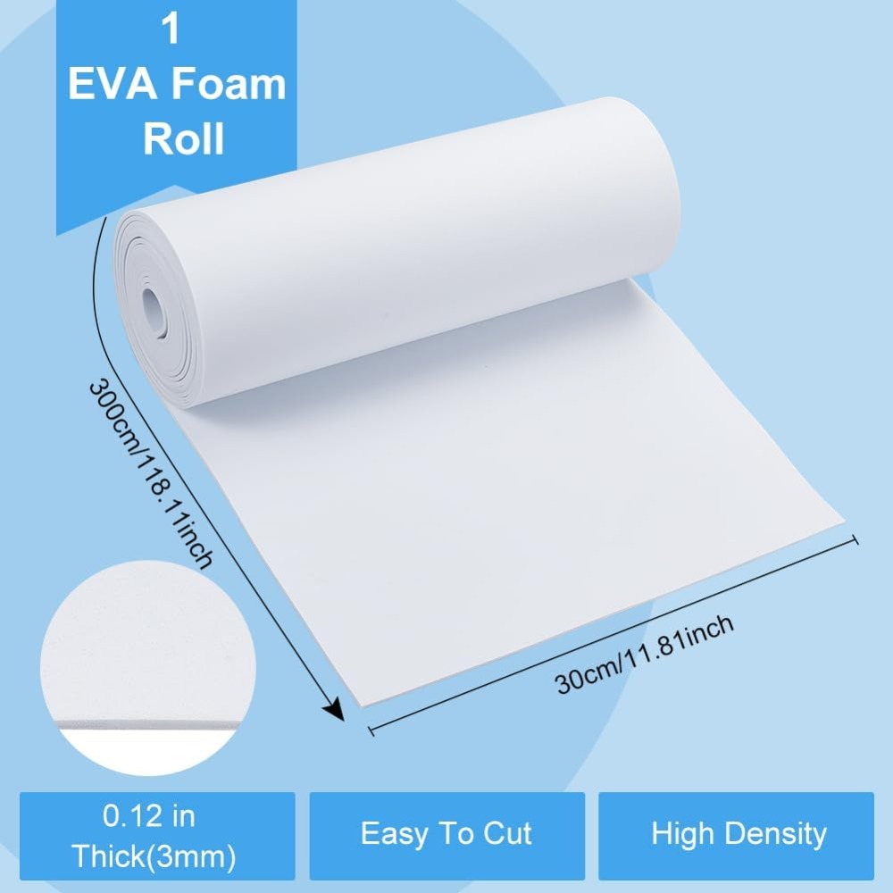 Rolo de Espuma EVA para Materi - Craft Foam Roll avaliação e preço