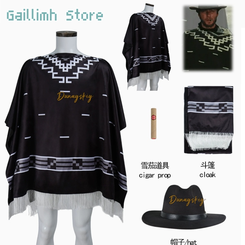 Filme cosplay clint eastwood p - Cosplay Prop Pattern avaliação e preço