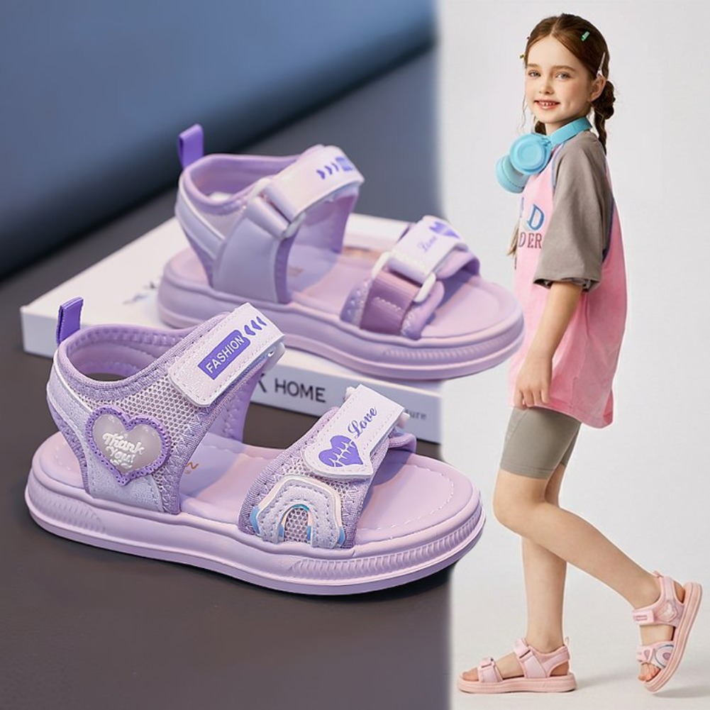 Sandálias Princesa em Formato  - Velcro Hook Loop avaliação e preço