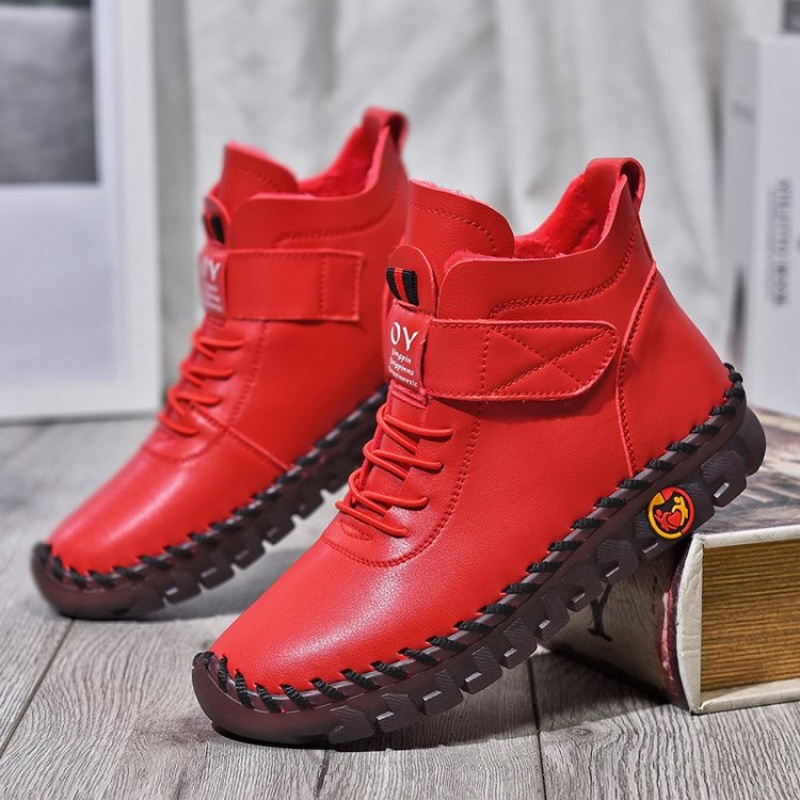 Botas de algodão quentes forra - Velcro Hook Loop avaliação e preço