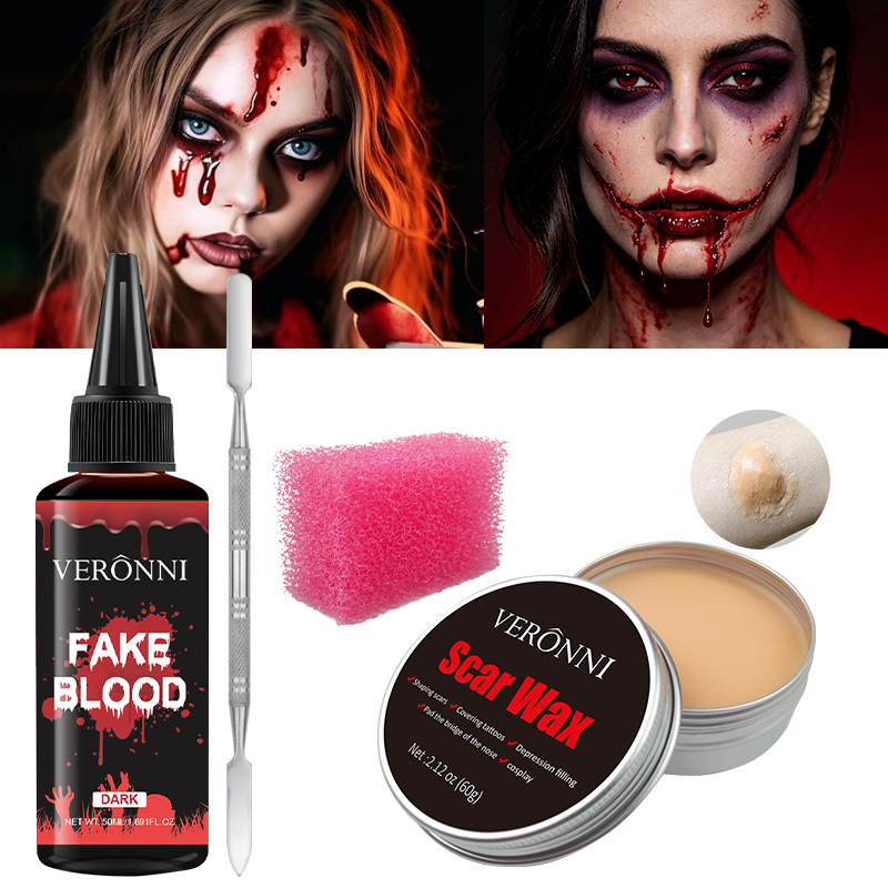 Kit de Maquiagem de Halloween  - Body Paint Sfx avaliação e preço
