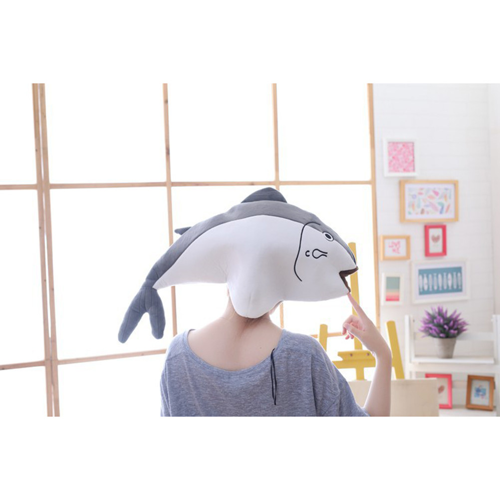 Acessório de cabeça de peixe s - Easy Cosplay Prop avaliação e preço