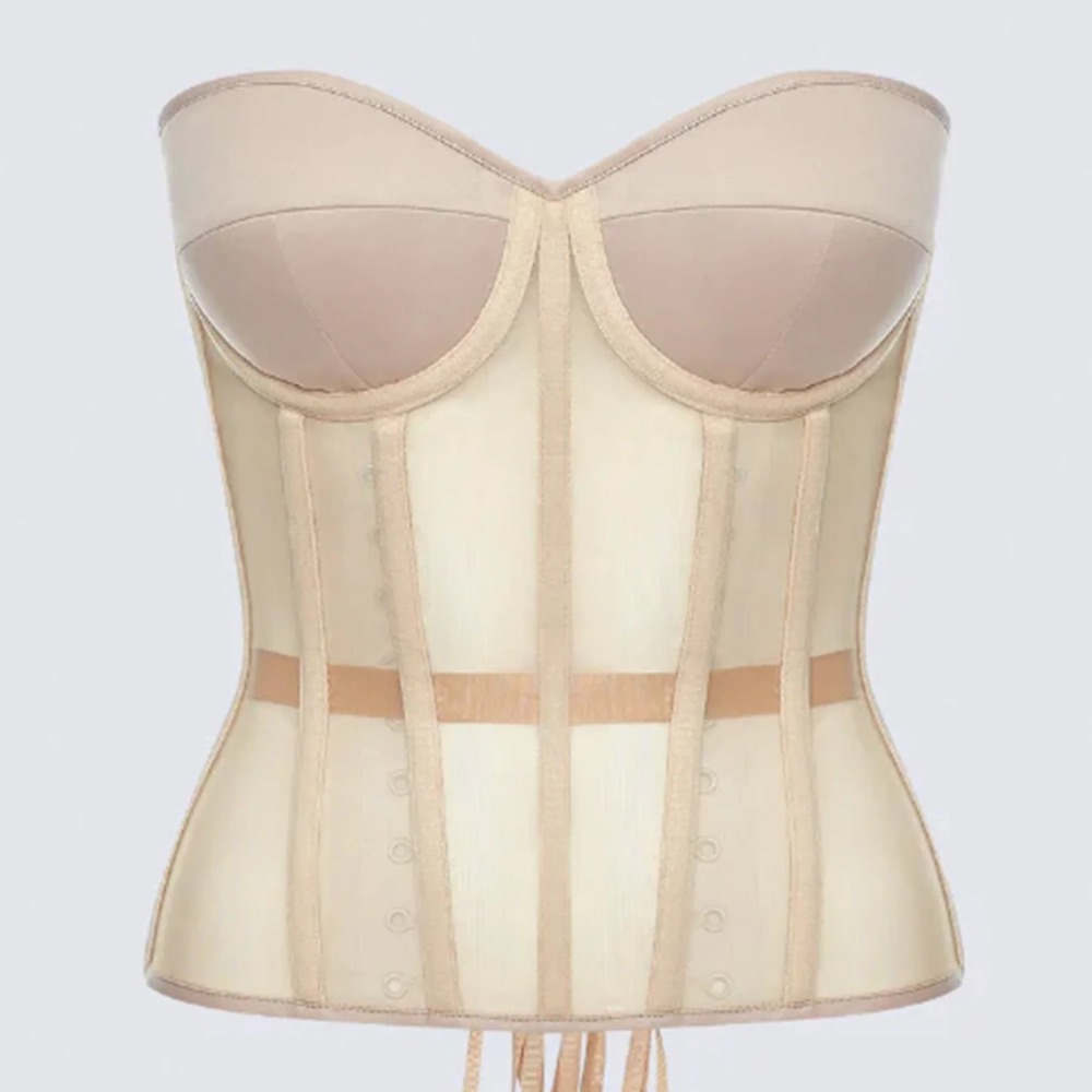 Mulheres espartilho bustier to - Boning Corset Steel avaliação e preço