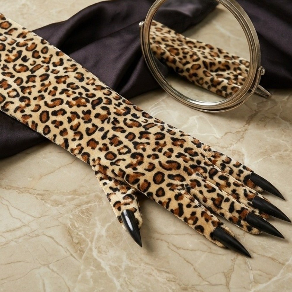 Luvas de Manga Longa com Estam - Cosplay Prop Pattern avaliação e preço