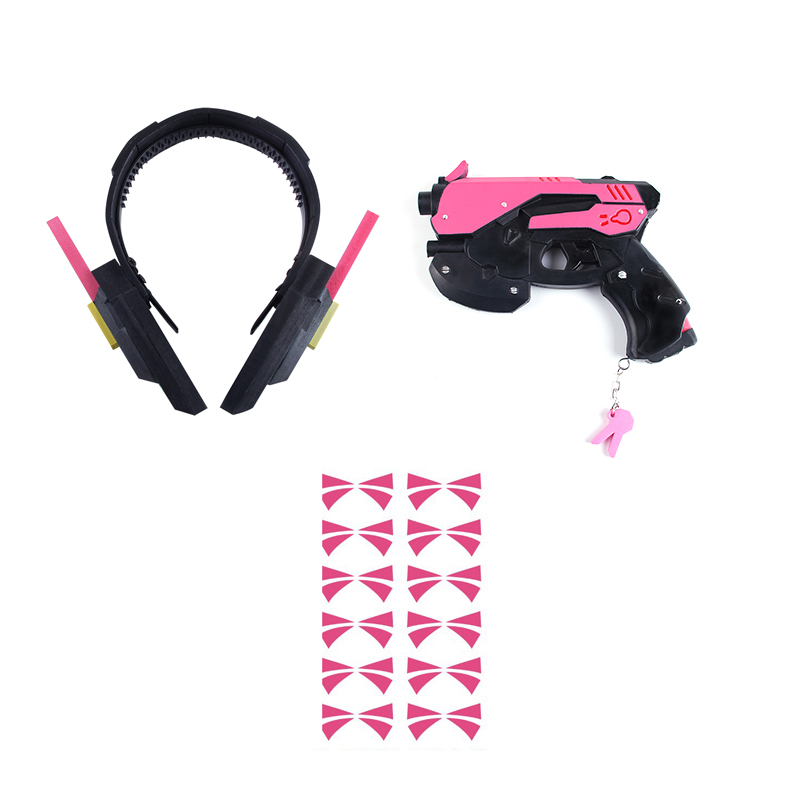Jogo Overwatch Dva Cosplay Fan - Cosplay Prop Pistol avaliação e preço