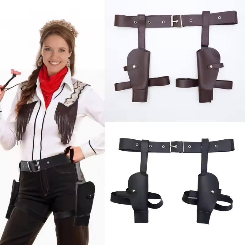 Adulto vintage couro do plutôn - Cosplay Prop Pistol avaliação e preço