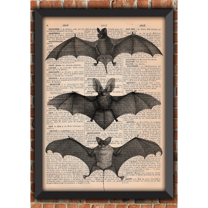 Pôster Decorativo Vintage de E - Cosplay Bat Prop avaliação e preço